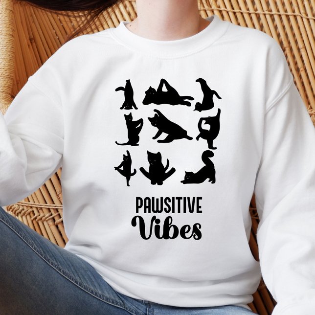 Funny  Six Cats Yoga Positions   Sweatshirt (Creator Uploaded)