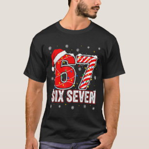 Funny Six Seven 67 Christmas Holiday Women Kids Xm T-Shirt