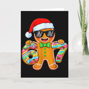 Funny Six Seven 67 Gingerbread Christmas Boys Xmas Card