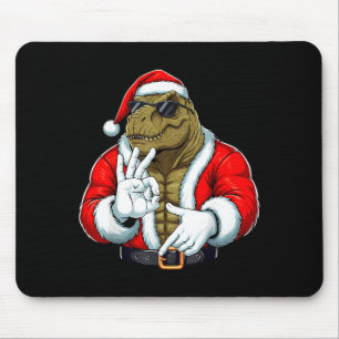 Funny Six Seven 67 Meme T-rex Christmas Men Boys T Mouse Mat