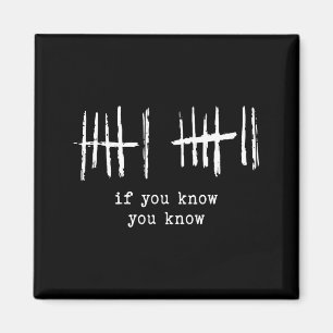 Funny Six Seven 67 Meme Tally Marks 6 7 Numbers Magnet