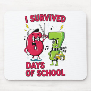 Funny Six Seven 67 School Meme Numbers Teacher Stu Mouse Mat