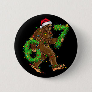 Funny Six Seven 6 7 Meme Bigfoot Christmas Shirts Cm Round Badge