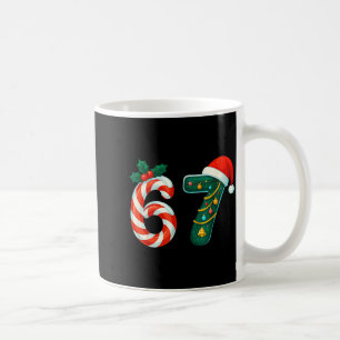 Funny Six Seven 6 7 Meme Christmas Family Xmas San Coffee Mug