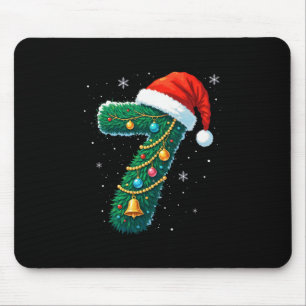 Funny Six Seven 6 7 Meme Design Couples Christmas  Mouse Mat