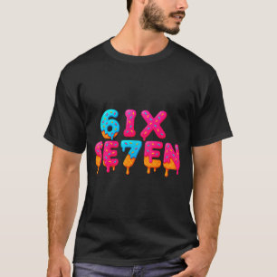 Funny Six Seven 6 7 Meme Design T-Shirt