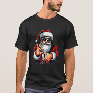 Funny Six Seven 6 7 Meme Santa Christmas Shirt Men