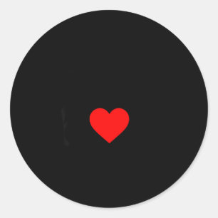 Funny Six Seven Be My 6 7 Meme Men Women Valentine Classic Round Sticker