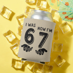 Funny Six Seven Birthday Meme 6 7 Years Old Bday Can Cooler