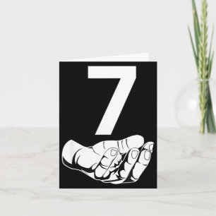 Funny Six Seven Gen Alpha Slang Meme 6 7 Matching Card