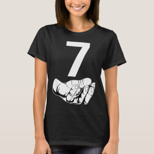 Funny Six Seven Gen Alpha Slang Meme 6 7 Matching  T-Shirt