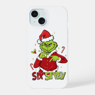 Funny Six Seven Meme Christmas Viral 6 7 Mean Gu iPhone 15 Case