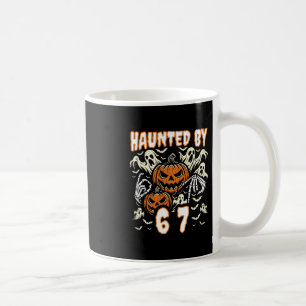 Funny Six Seven Meme Gen Alpha Haunted Coffee Mug