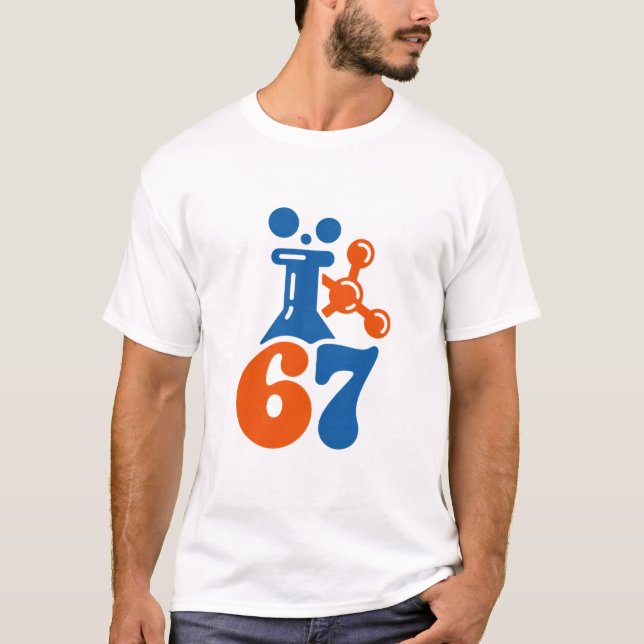 Funny Six Seven Meme, Physical Chemistry T-Shirt (Front)