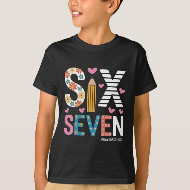 Funny Six Seven Meme: Teacher Explains 6-7 T-Shirt (Front)