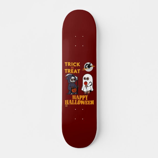 funny skateboard "HALLOWEEN 1" (Front)