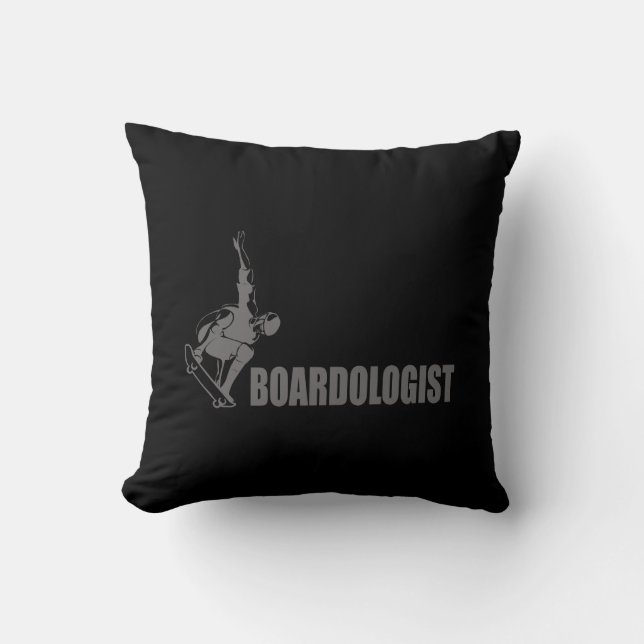 Funny Skateboarder Cushion (Front)