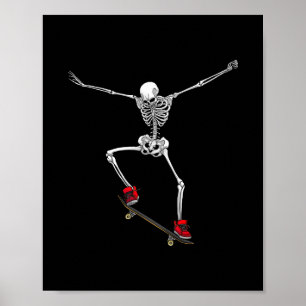 Funny Skateboarding For Men Women Skateboard Skate Poster