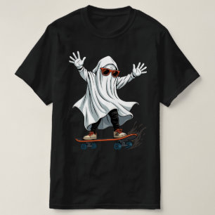 Funny Skateboarding Ghost Men's Value T-Shirt