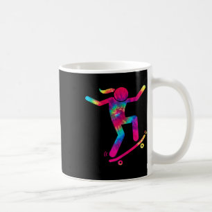 Funny Skater Girl I Love To Skateboard Skateboardi Coffee Mug