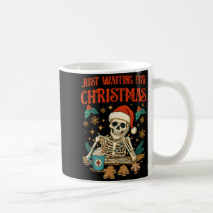 Funny Skeleton Christmas Coffee Mug
