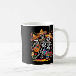 Funny Skeleton Cinco De Mayo Fiesta Mexican Festiv Coffee Mug