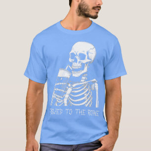 Funny Skeleton Goth Men Women Funny Halloween Coff T-Shirt
