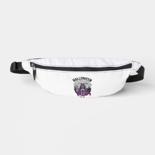 Funny Skeleton Halloween Cape Quote Vintage Design Bum Bags