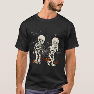 Funny Skeleton Kids Griddy-dance Halloween Trick O T-Shirt