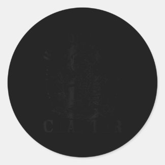 Funny Skeleton Reading Book Just One More Chapter  Classic Round Sticker