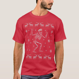 Funny Skeleton s For Women Men Christmas Gifts  T-Shirt
