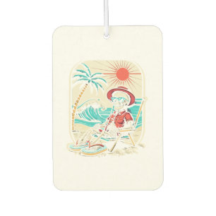 Funny Skeleton Summer Car Air Freshener