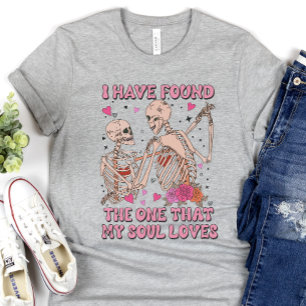 Funny Skeleton Valentine's Day, Dancing Skeletons T-Shirt