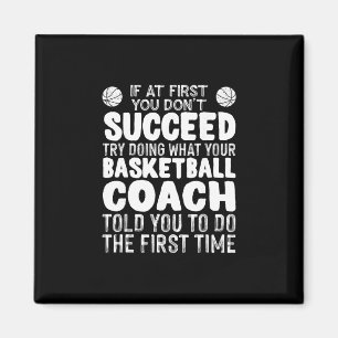 Funny Sketll Coaching For Men Women Team Player Sp Magnet