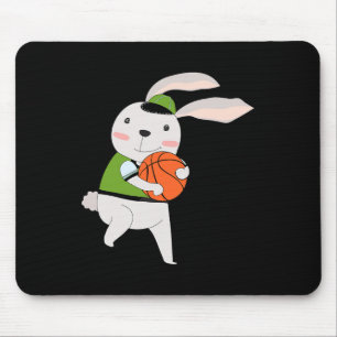 Funny Sketll Easter Boys Men Ll Bunny Sketll Mouse Mat