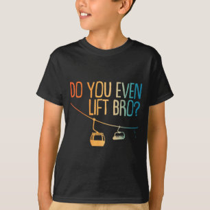 Funny ski art for men women winter sport skiing T-Shirt