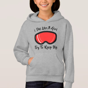 Funny Ski Girls Skiing Skier Winter Sports Kids