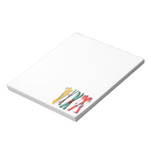 Funny Skiing Colourful Ski Skier  Notepad