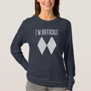 Funny Skiing Mum Birthday Winter Sports T-Shirt
