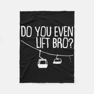 Funny Skiing Snowboarding Design For Men Women Sno Fleece Blanket
