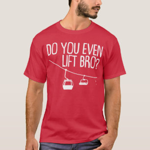 Funny Skiing Snowboarding Design for Men Women Sno T-Shirt