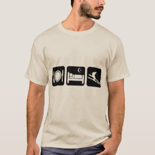 funny skiing T-Shirt