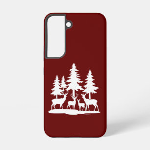 Funny Skinny Pine Tree Summer Hiking Camping Samsung Galaxy Case