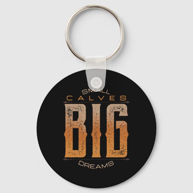 Funny Skip Leg Day Workout Fitness Exercise Gym Ra Key Ring (Front)