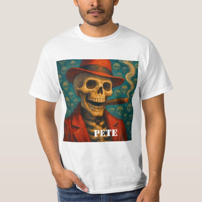 Funny skull men's T-Shirt (Front)