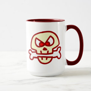 Funny Skull Mug