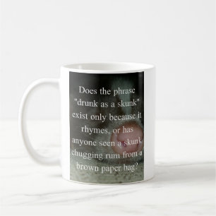 Funny Skunk Coffee Mug