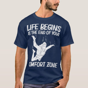 Funny Skydiving For Men Women Parachuting Jumping T-Shirt