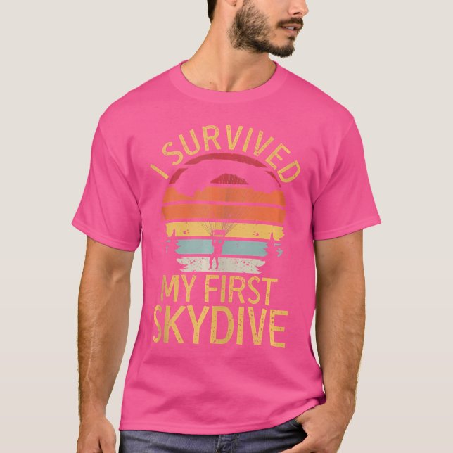 Funny Skydiving T-Shirt (Front)