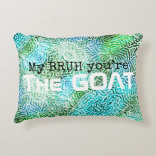 Funny slang teenage room decorative cushion
